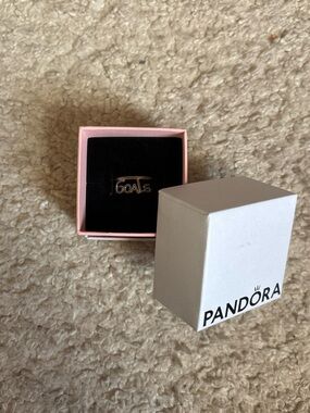 Pandora 'Goals' silver Ring